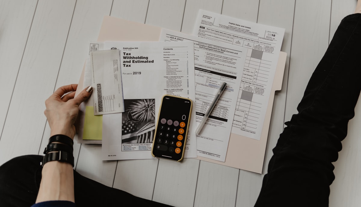 Couple reviewing finances together with hope and focus